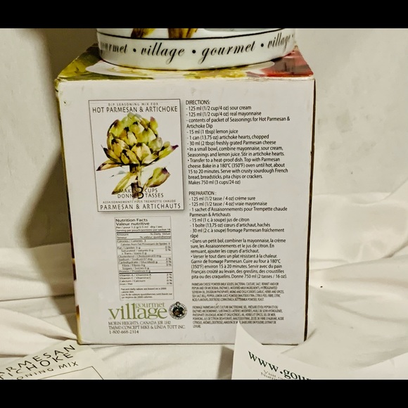 BNIB! Gourmet village porcelain dip warmer/dip - Picture 5 of 5